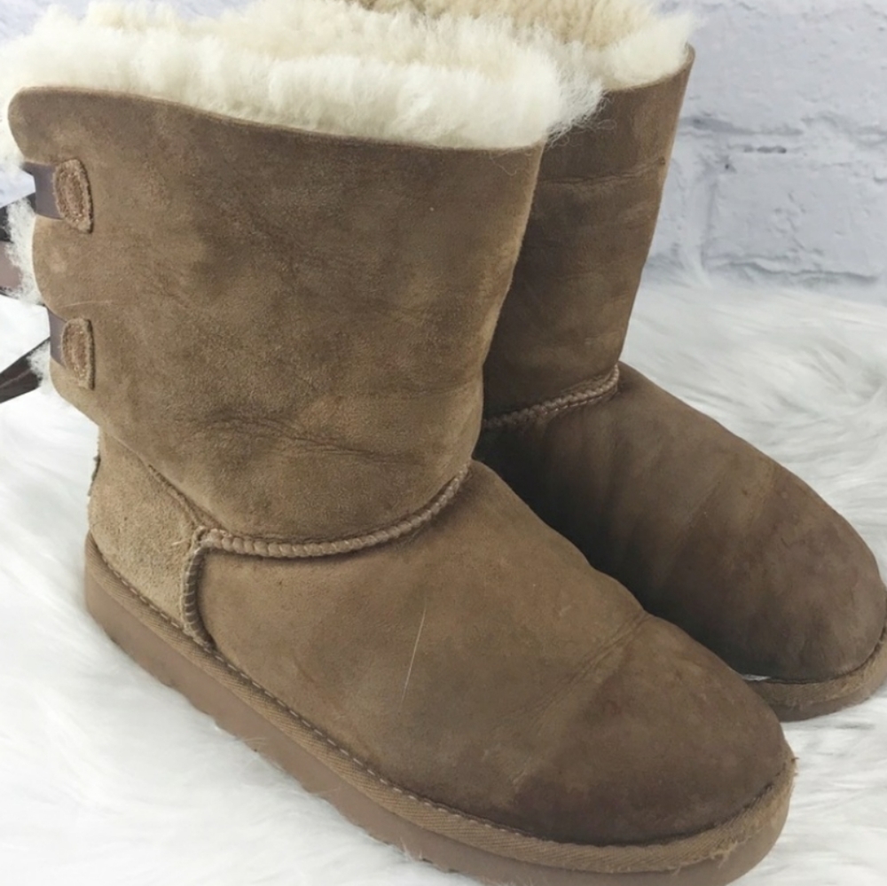 UGG Bailey Bow Boots 💜For Little Girl 💜